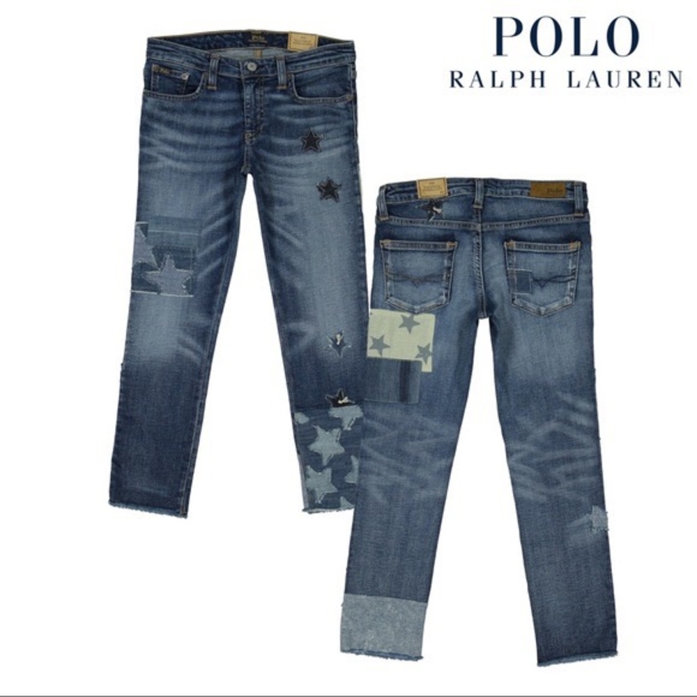 POLO by Ralph Lauren | Star Patched Jeans